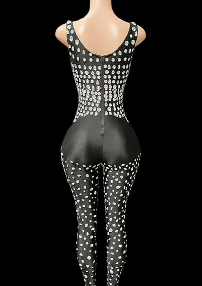 Party Jumpsuit: Gleam Goddess - Inspired by Cardi B - Gorgeous Festival Outfits - Glamstone