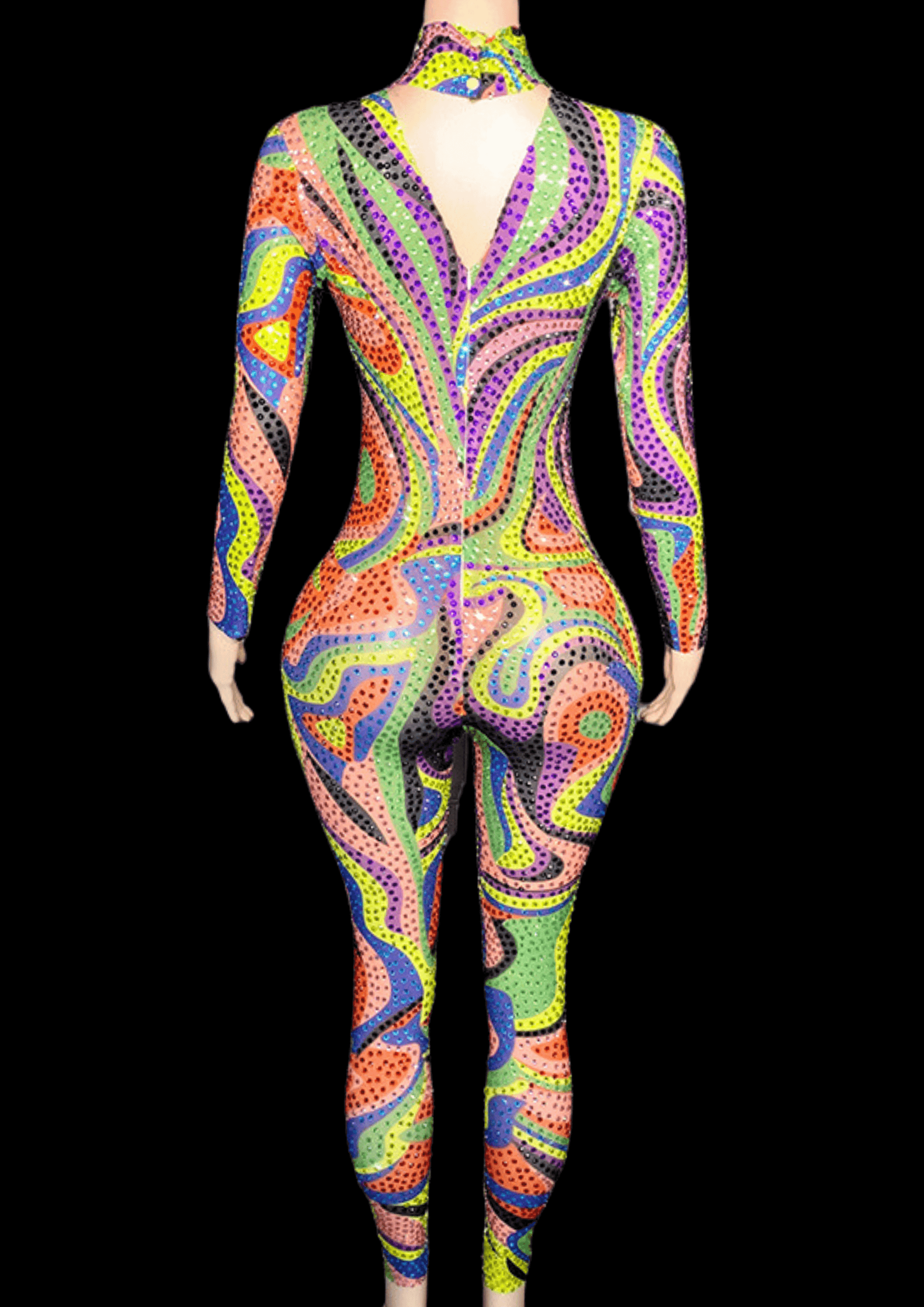 Party Jumpsuit: Neona - Gorgeous Festival Outfits - Glamstone