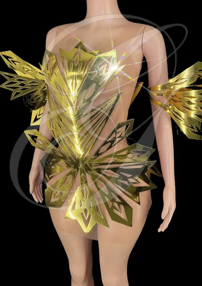 Mini Dress: Isabella - Gorgeous Festival Outfits - Glamstone Customized / Silver Mini Dress: Isabella - Gorgeous Festival Outfits - Glamstone Customized / Silver