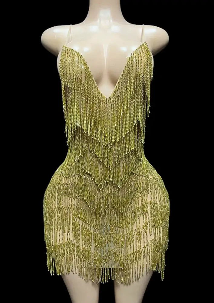 Mini Dress: Jenna - Gorgeous Festival Outfits - Glamstone