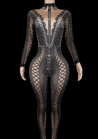 Party Jumpsuit: Fantasia - Gorgeous Festival Outfits - Glamstone