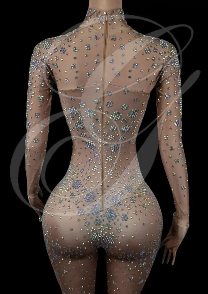 Party Jumpsuit: Aurora - Inspired by Jennifer Lopez - Gorgeous Festival Outfits - Glamstone