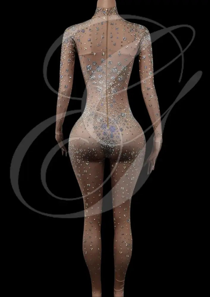 Party Jumpsuit: Aurora - Inspired by Jennifer Lopez - Gorgeous Festival Outfits - Glamstone