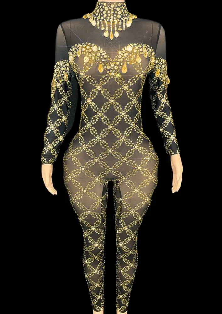 Party Jumpsuit: Naomi - Gorgeous Festival Outfits - Glamstone