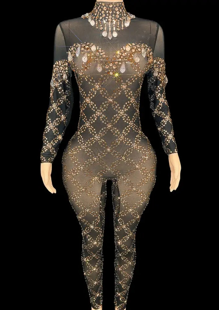Party Jumpsuit: Naomi - Gorgeous Festival Outfits - Glamstone