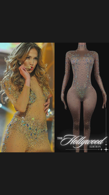 Party Jumpsuit: Aurora - Inspired by Jennifer Lopez