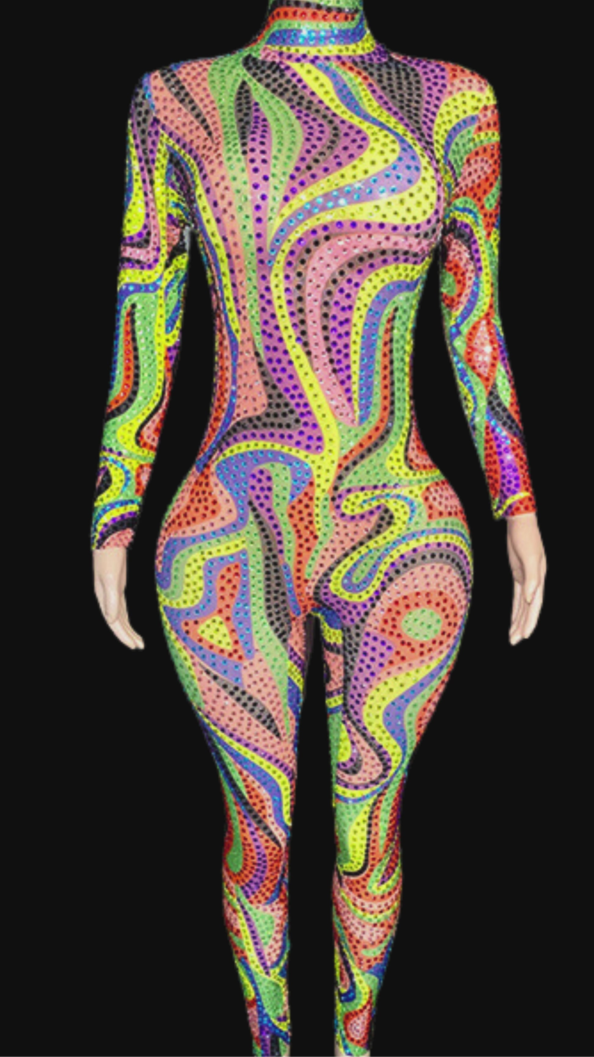 Glamstone: Party Jumpsuit: Neona
