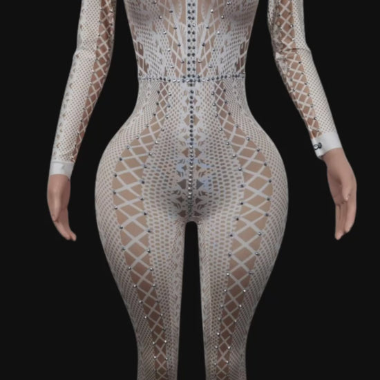 Glamstone: Party Jumpsuit: Fantasia