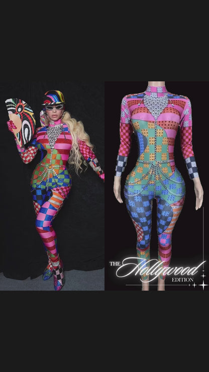 Party Jumpsuit: Candy Couture - Inspired by Beyoncé